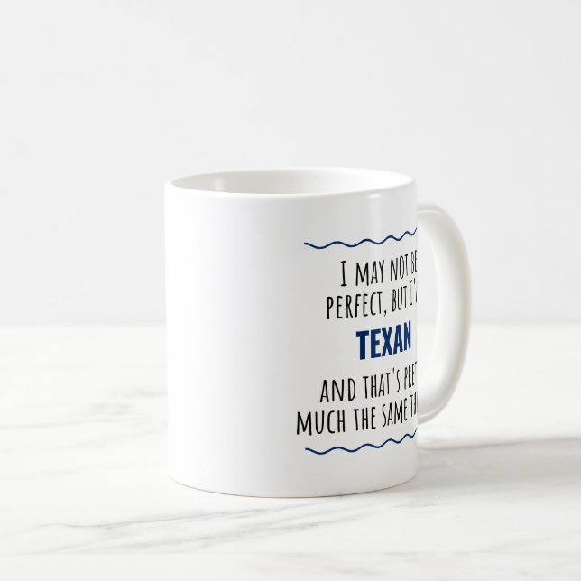 Taza De Café Funny Texas Texan Gift Coffee Mug (Anverso derecho)