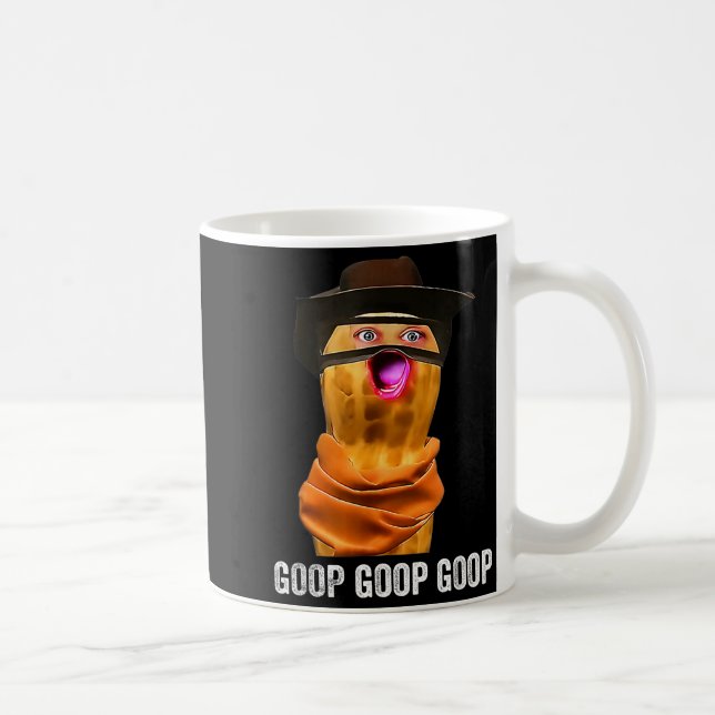 Taza De Café Funny The Burnt Peanut Goop Bungulator  (Derecha)