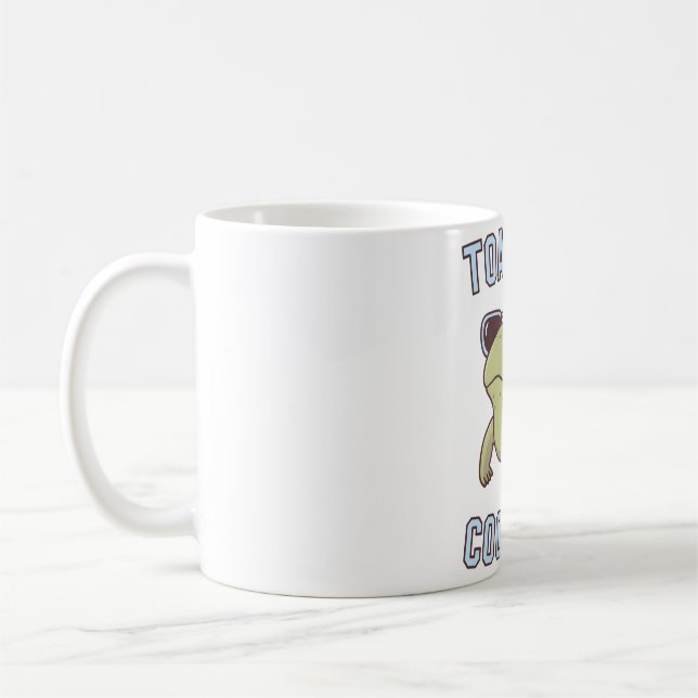 Taza De Café Funny Toad Pun Toadly Toadly Guay Dad (Izquierda)