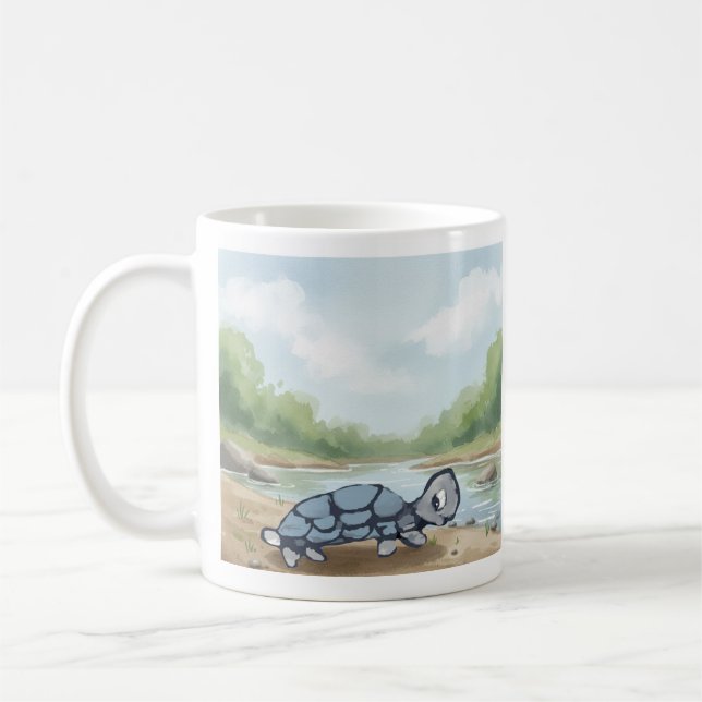 Taza De Café Funny Tortoise (Izquierda)