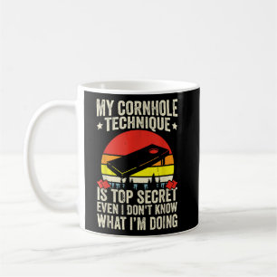 Taza De Café Funny Toss Game Cornhole