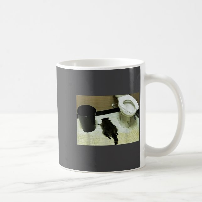 Taza De Café Funny Trashed Panda Drunk Racoon  (Derecha)