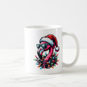 Taza De Café Funny Trocal Nk Flamingo Navidades En Julio En Haw