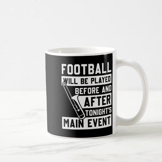 Taza De Café Funny Trombone Player Marching Band  (Derecha)