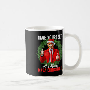 Taza De Café Funny Trump 45 47 Se Tiene Una Feliz Navidad