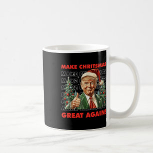 Taza De Café Funny Trump hace a los Navidades grandes nuevament