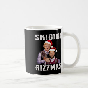 Taza De Café Funny Trump Vance Skibidi Rizzmas hace Navidades G