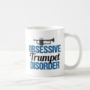 Taza De Café Funny Trumpet Player