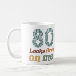 Taza De Café Funny Vintage 80 cumpleaños