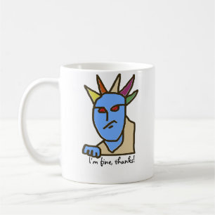 Taza De Café Funny WEIRDOS Annoyed Personalizado