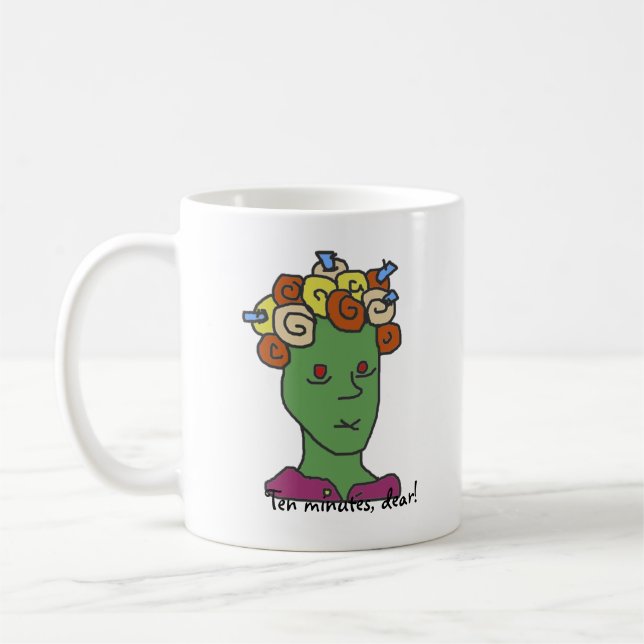 Taza De Café Funny WEIRDOS Sleepy Personalizado (Izquierda)