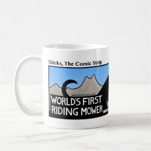Taza De Café Funny World's 1st Riding Mower Stickman Mug - 077
