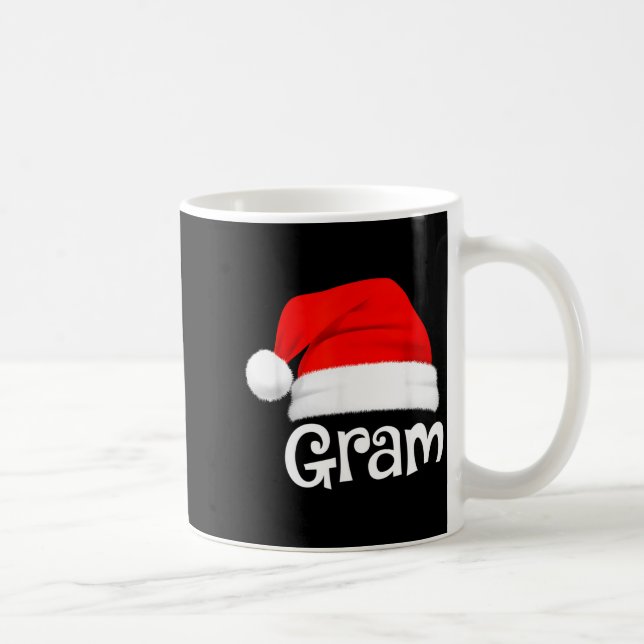 Taza De Café Funny Xmas Pajama Group Matching Gram Christmas Ha (Derecha)