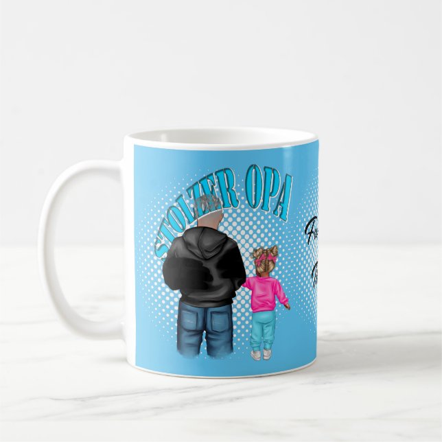 Taza De Café Für die stolzer Opa Motiv Oma mit Enkelin Tasse (Izquierda)