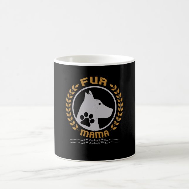Taza De Café Fur Mama (Centro)