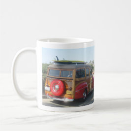 Taza De Café Furgoneta Woodie