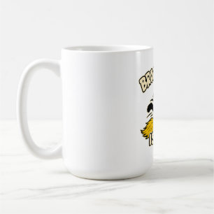 Taza De Café Furia de Escoba Gato Negro Divertido Gruñón Hallow