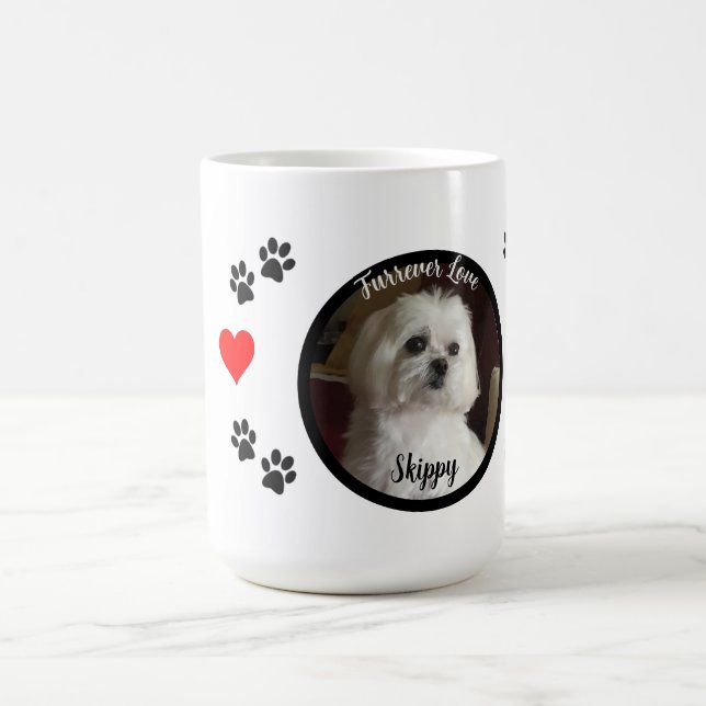 Taza De Café Furrever Love Mascota Mug (Centro)