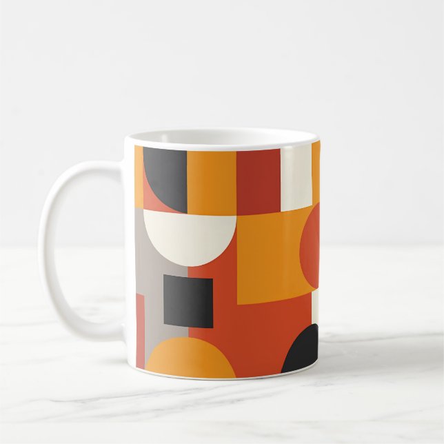 Taza De Café Fusión geométrica (Izquierda)