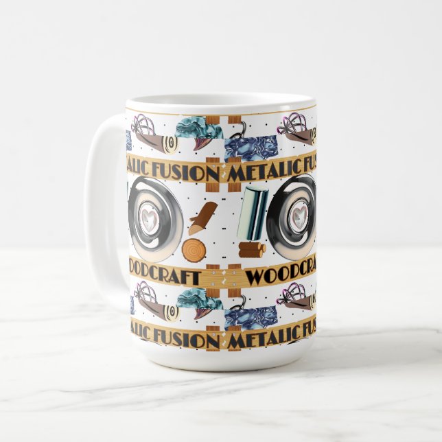 Taza De Café Fusión metálica (Anverso izquierdo)
