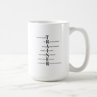 Taza De Café Fußball-Trainer-Tasse
