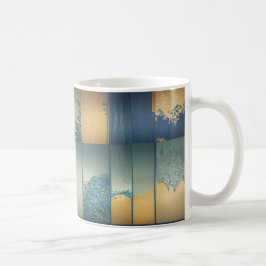 Taza De Café Fusuma Landscape - Japanese Screen Art Mug