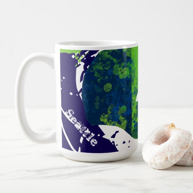 TAZA DE CAFÉ FÚTBOL (Con donut)