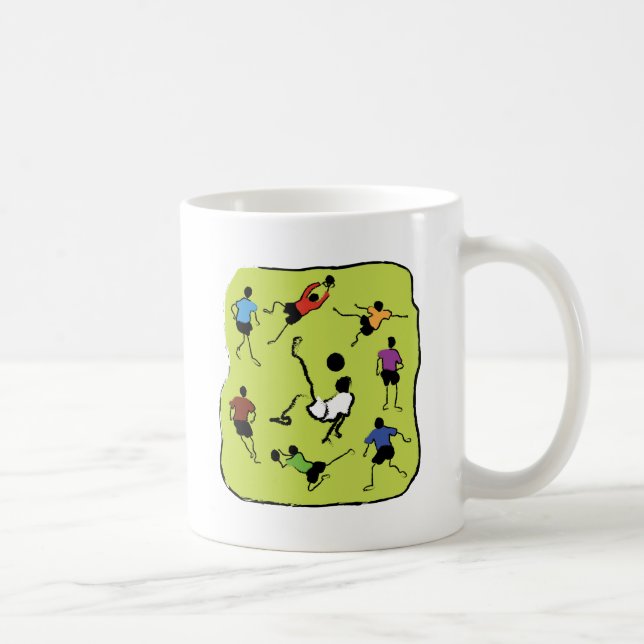 Taza De Café Fútbol (Derecha)