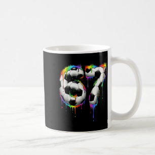 Taza De Café Fútbol 67 Seis Siete Divertido Gen Alpha Meme Arco