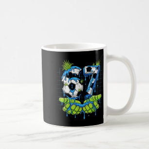 Taza De Café Fútbol 67 Seis Siete Meme Chicos Adolescentes Niño