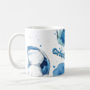 Taza De Café Fútbol acuático personalizado