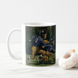 Taza De Café Fútbol Antiguo, Niños, Niños Jugando Deportes