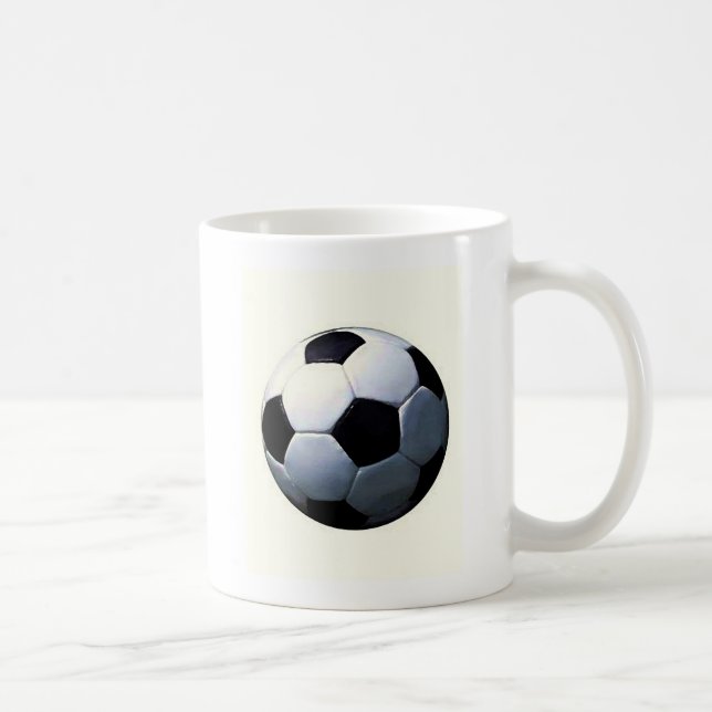 Taza De Café Fútbol - Balón de fútbol (Derecha)