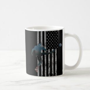 Taza De Café Fútbol Bandera Americana Equipo de Estados Unidos
