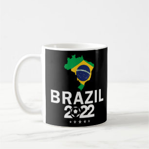 Taza De Café Fútbol Brasil 2022