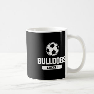 Taza De Café Fútbol Bulldogs Para Primaria, Secundaria y Bachil