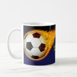 Taza De Café Fútbol caliente de los E.E.U.U.