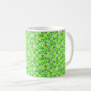 Taza De Café Fútbol, Camisetas verdes y fans