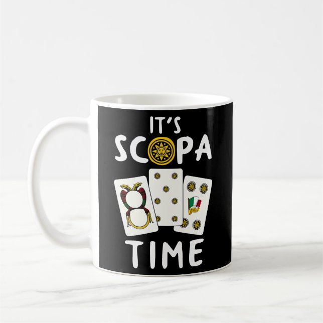 Taza De Café Fútbol Club Italiano Jugador Scopa (Izquierda)