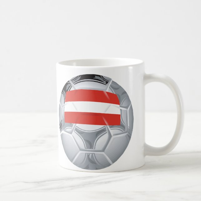 Taza De Café Fútbol de Austria (Derecha)