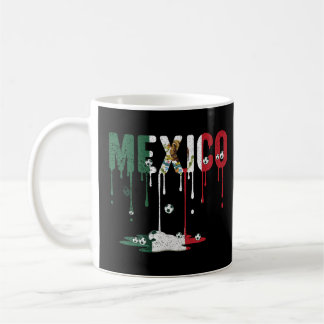Taza De Café Fútbol de bandera goteante México
