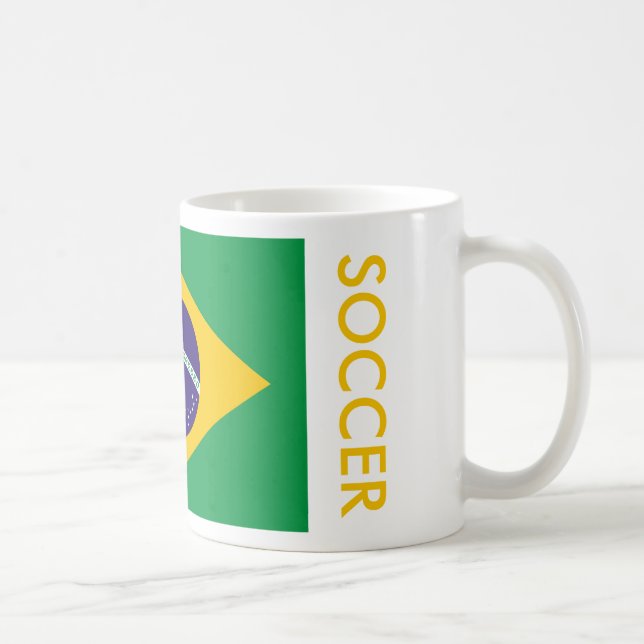 TAZA DE CAFÉ FÚTBOL DE BRASIL (Derecha)