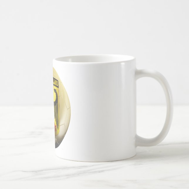 Taza De Café Fútbol de Deutschland (Derecha)