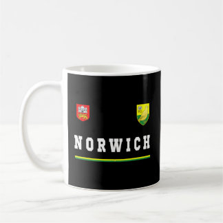 Taza De Café Fútbol de Jersey de Norwich Sportssoccer