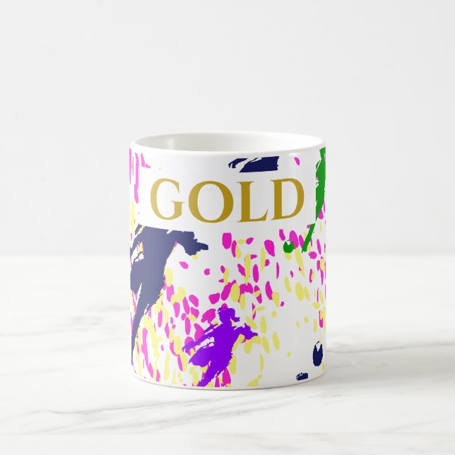 TAZA DE CAFÉ FÚTBOL DE MUJERES (Centro)