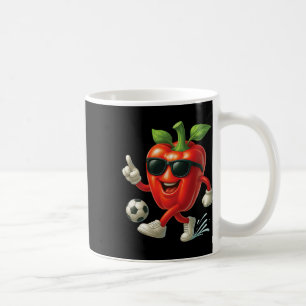 Taza De Café Fútbol de Pimiento Morrón