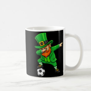 Taza De Café Fútbol duende verde día de San Patricio deporte ho