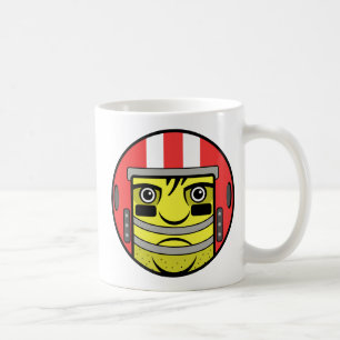 Taza De Café Fútbol Face Coffee Mug