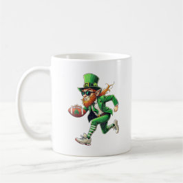 Taza De Café Fútbol Leprechaun St Patrick's Day Sports Love