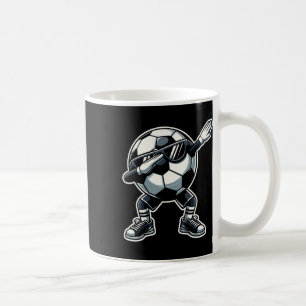 Taza De Café Fútbol Ll Dabbing Jugador Divertido Fútbol _1